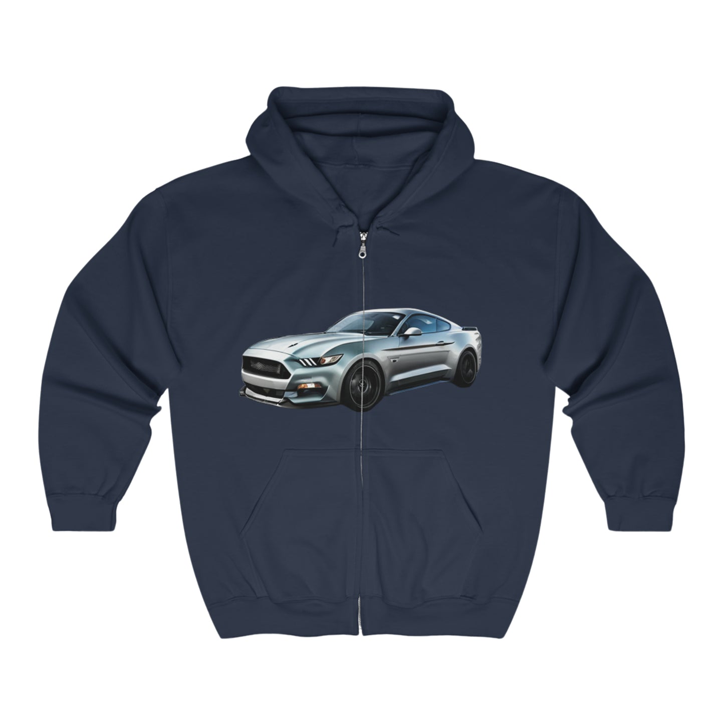 Mustang GT Unisex Heavy Blend™ Full Zip Hoodie