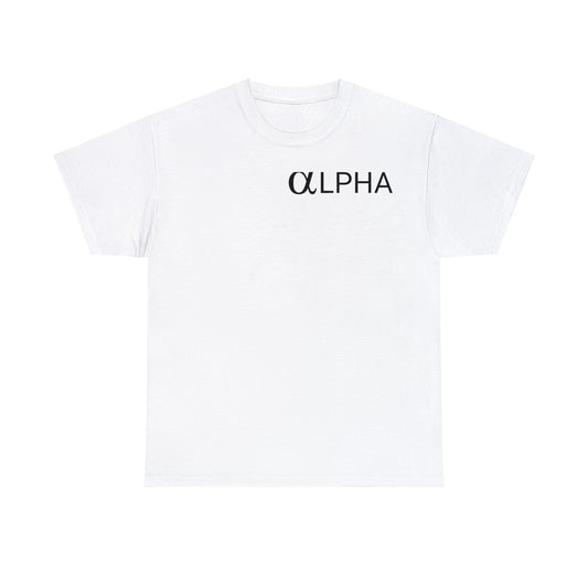 αLPHA Unisex Heavy Cotton Tee